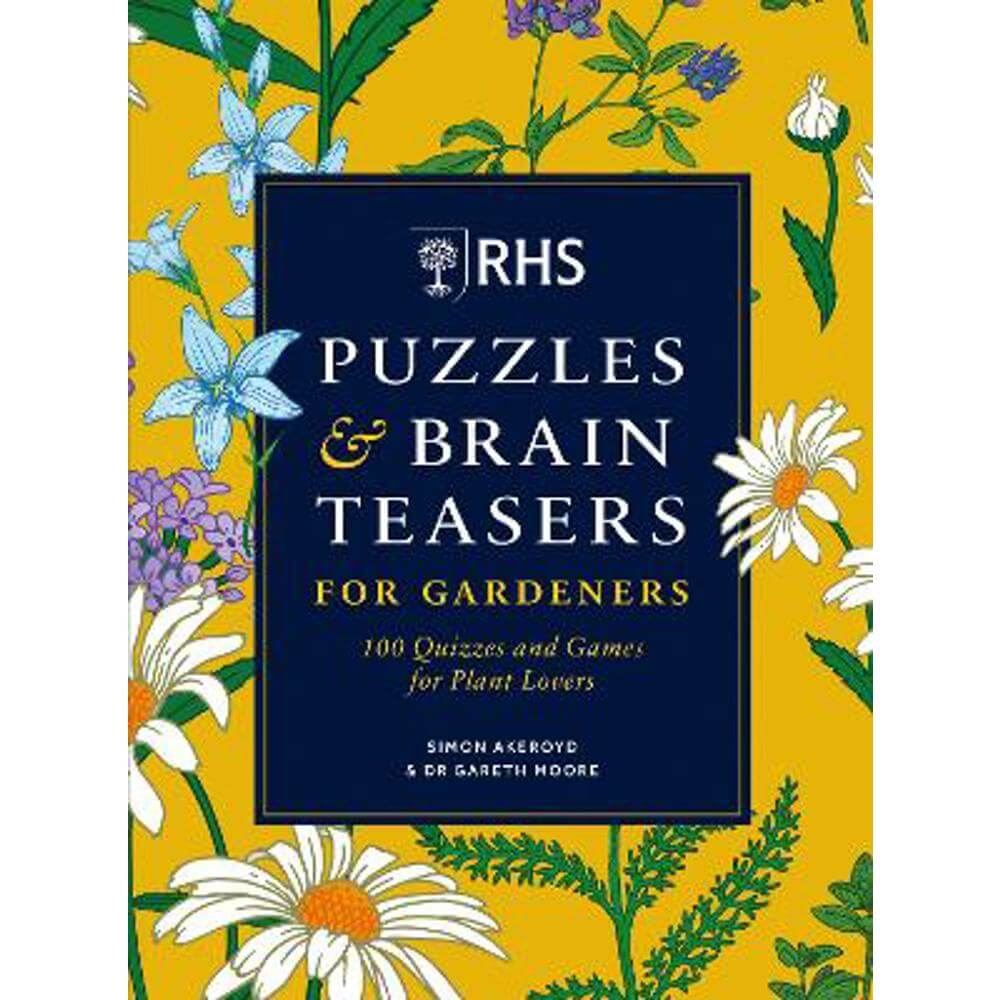 RHS Puzzles & Brain Teasers for Gardeners (Paperback) - Simon Akeroyd